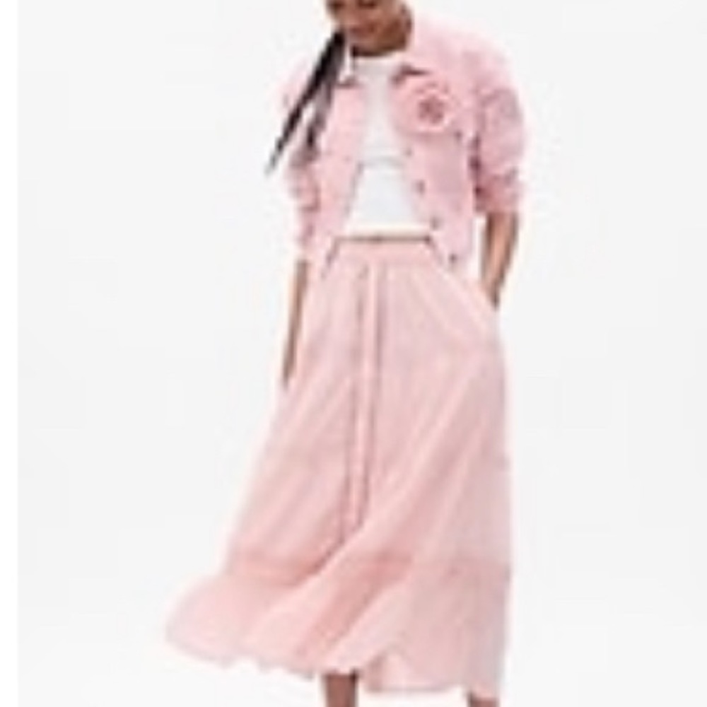 LoceShackFancy X Gap Tiered Maxi Skirt - Picture 4 of 4
